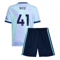 Echipament fotbal Arsenal Declan Rice #41 Tricou Treilea 2024-25 pentru copii maneca scurta (+ Pantaloni scurti)